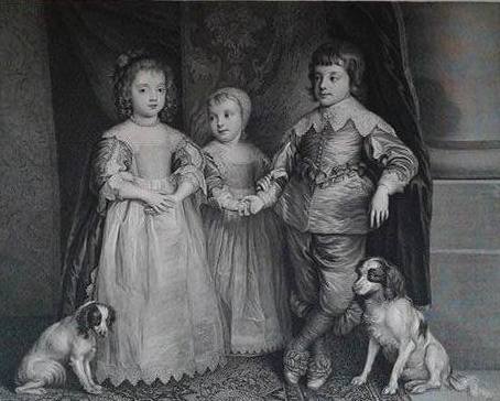Cani a corte: I figli di Carlo I con i loro cuccioli nello splendido ritratto di Van Dyck