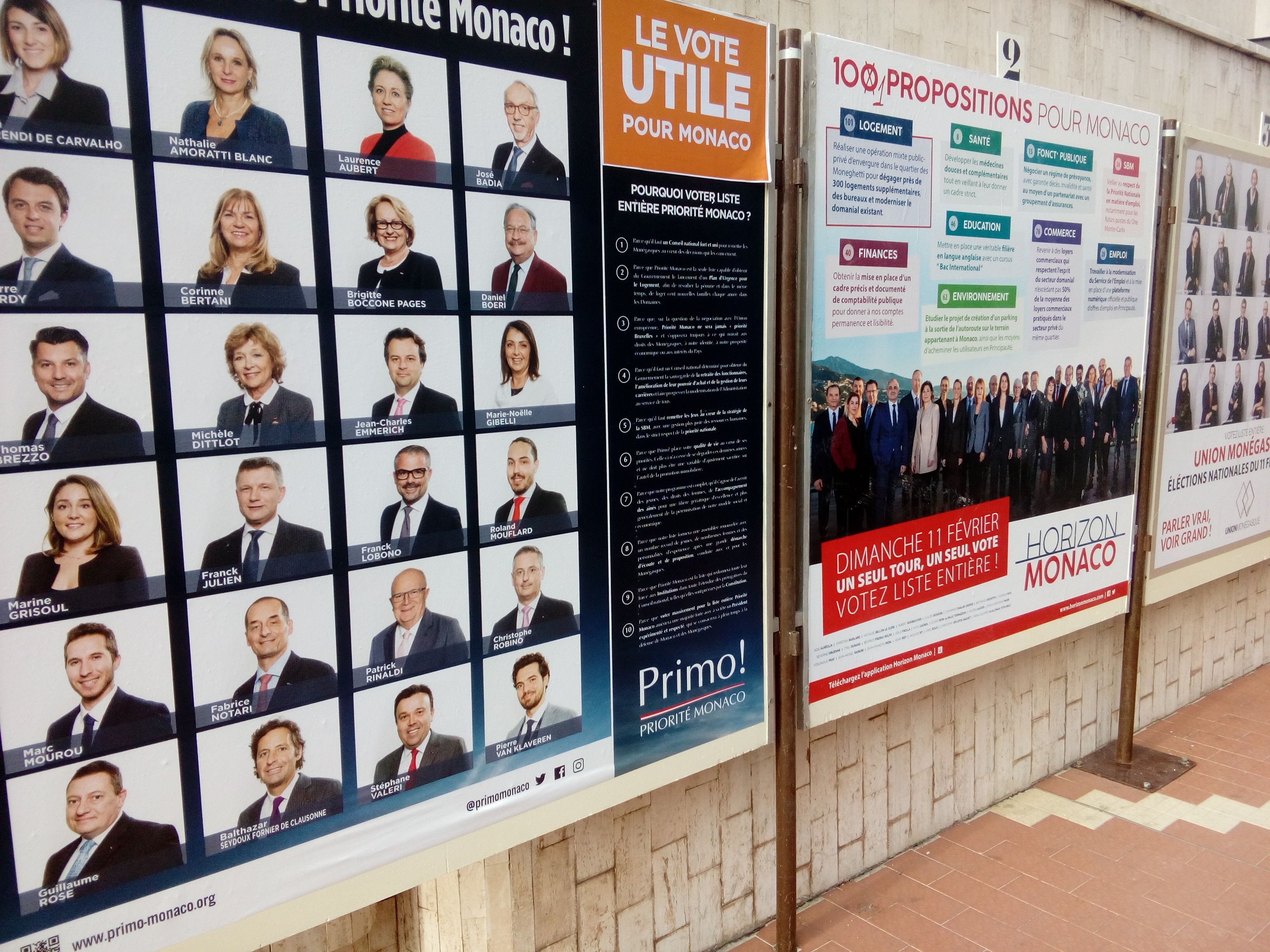 Principato di Monaco, Elezioni Nazionali 2018