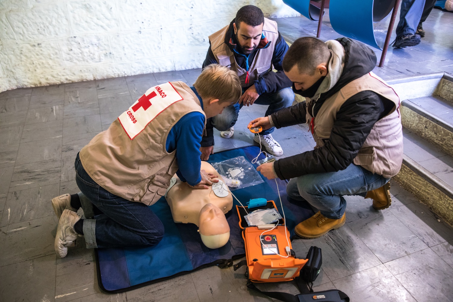 Croce Rossa Monegasca: Giornata di formazione per volontari e soccorritori Ft©Philippe Fitte