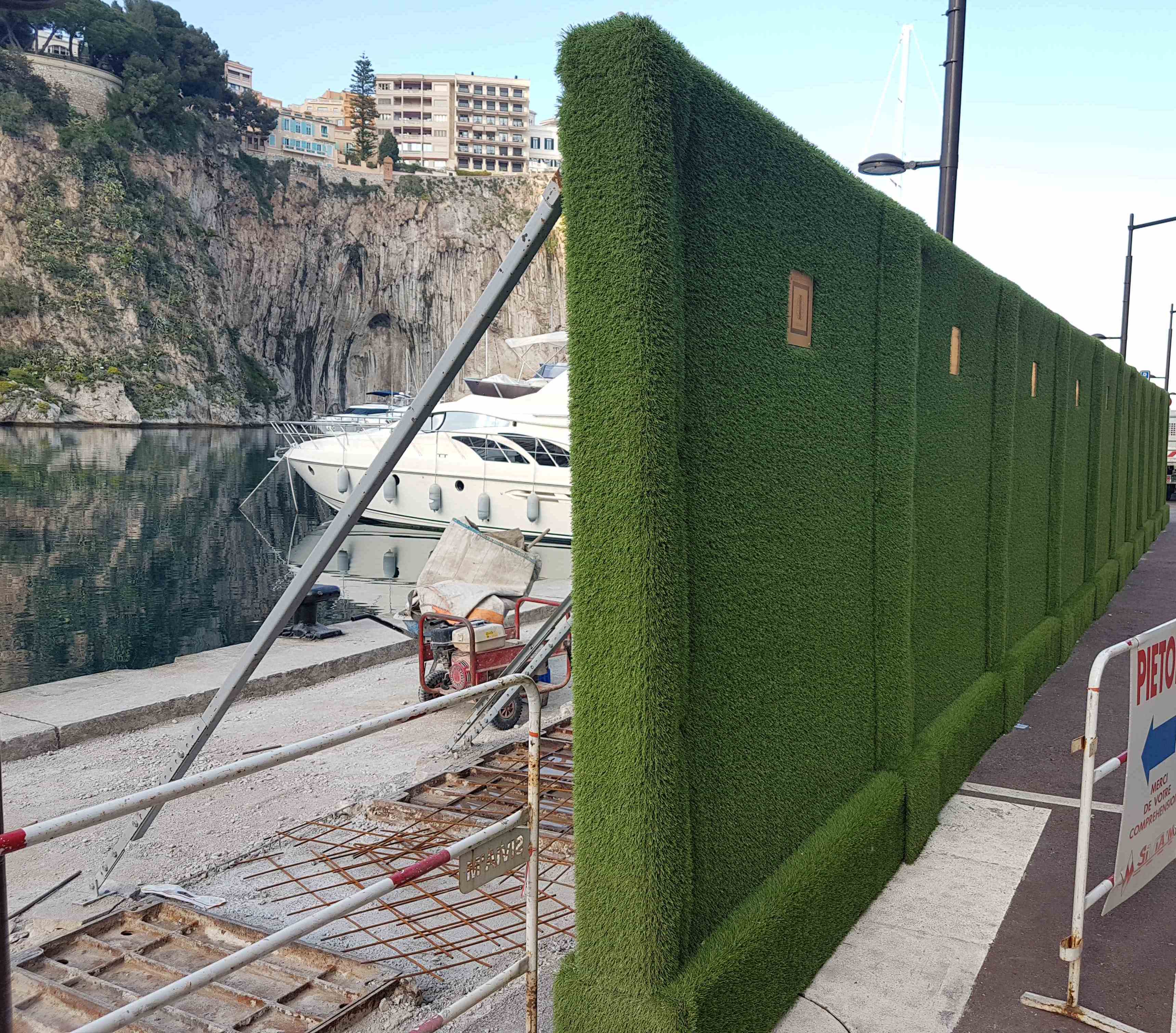 A Monaco si Testano le Barriere Antirumore