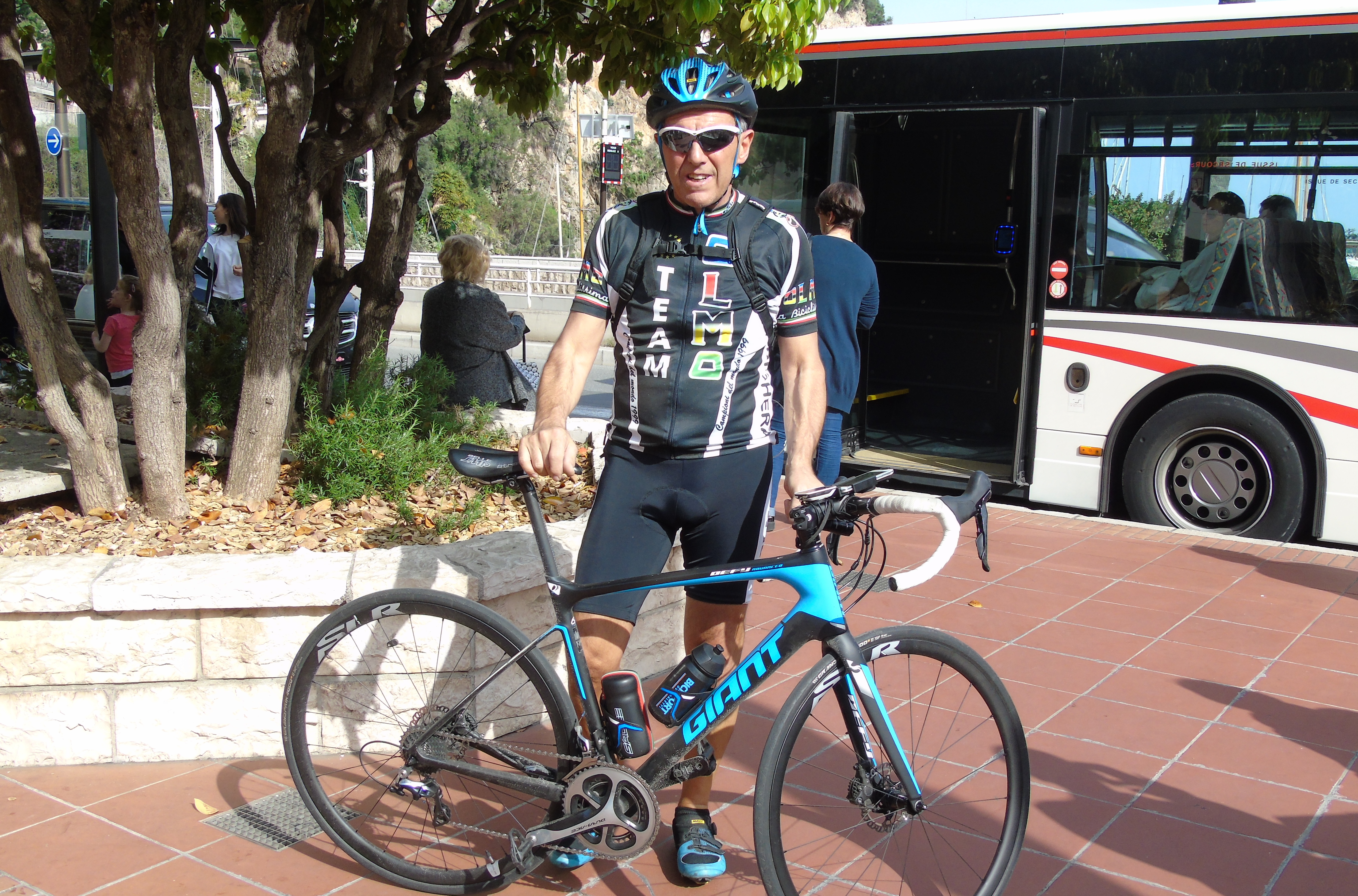 Roberto Lacchin: al Lavoro in Bicicletta da Camporosso a Monaco