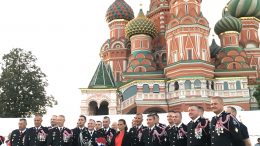 Stéphanie di Monaco a Mosca con l'Orchestra dei Carabinieri di S.A.S il Principe Sovrano