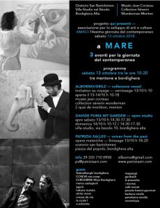 A MARE: 3 Eventi d'Arte Contemporanea tra il Museo Jean Cocteau di Mentone e Bordighera