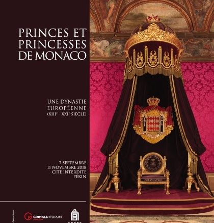 Principi e Principesse di Monaco : anche il Trono dei Grimaldi in Mostra nell'Esposizione in Cina