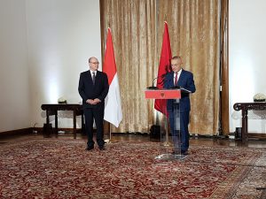 Visita di Stato del Principe Alberto di Monaco in Albania