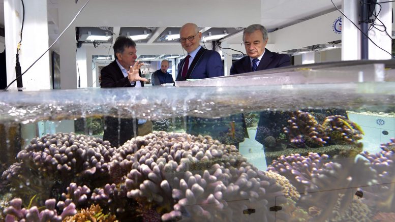 Centro Scientifico di Monaco: Visita del Primo Ministro
