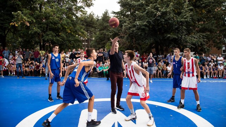 Belgrado: Inaugurato Campo Sportivo Dedicato a Sasa Obradovic, Allenatore del Monaco Basket