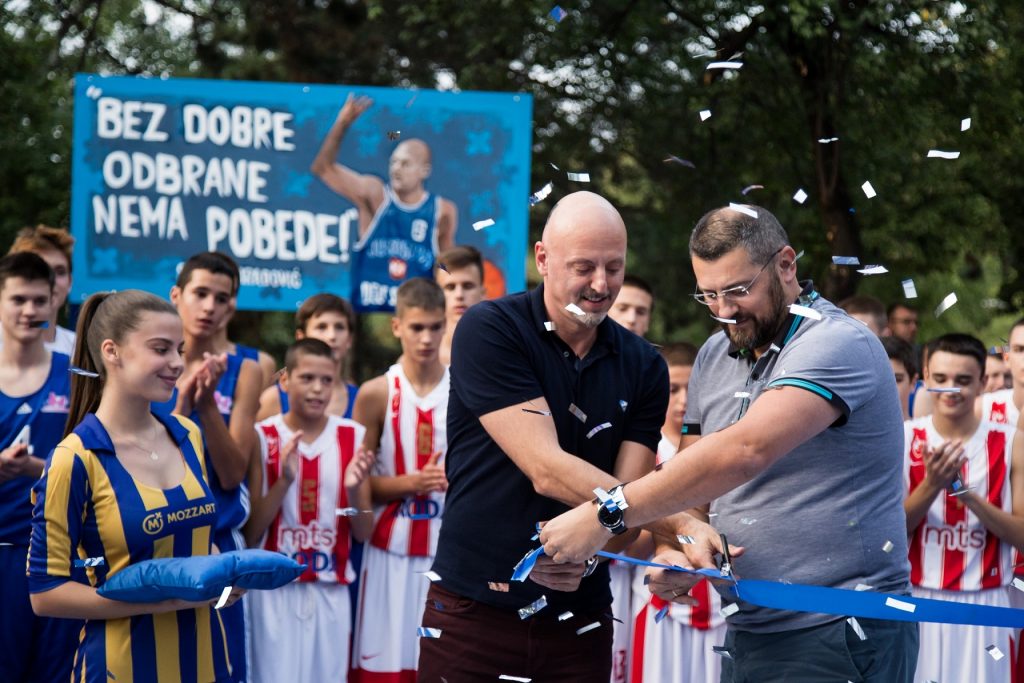 Belgrado: Inaugurato un Campo Sportivo Dedicato a Sasa Obradovic, Allenatore del Monaco Basket