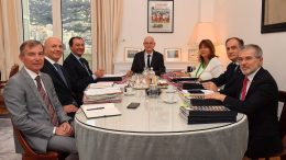 Primo Consiglio di Governo per il Nuovo Ministro degli Esteri di Monaco Laurent Anselmi