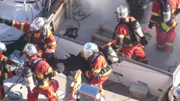 Esercitazione di Simulazione di Incendio nel Porto di Monaco