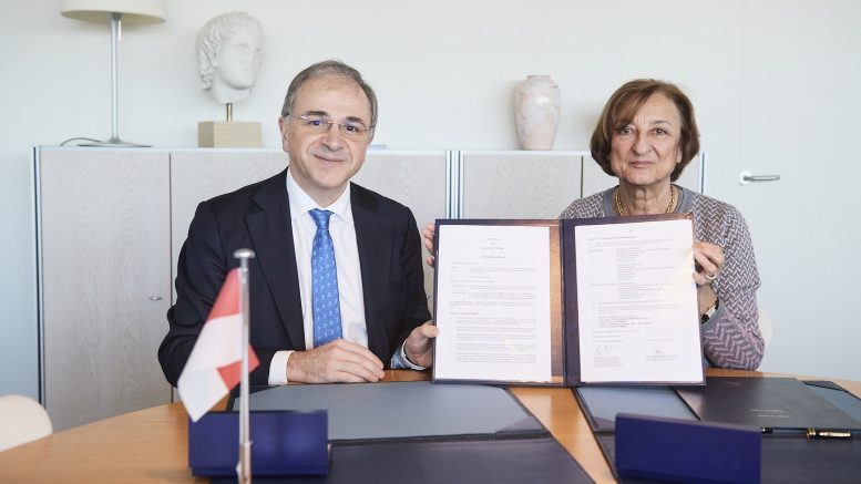 Firma dell'Accordo di Cooperazione Biennale tra Monaco e il Consiglio d'Europa