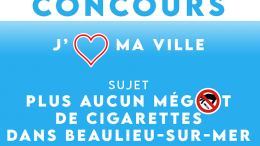 Niente Più Mozziconi di Sigaretta a Beaulieu-sur-Mer