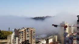 Effetto Nebbia Oggi Pomeriggio nel Principato di Monaco