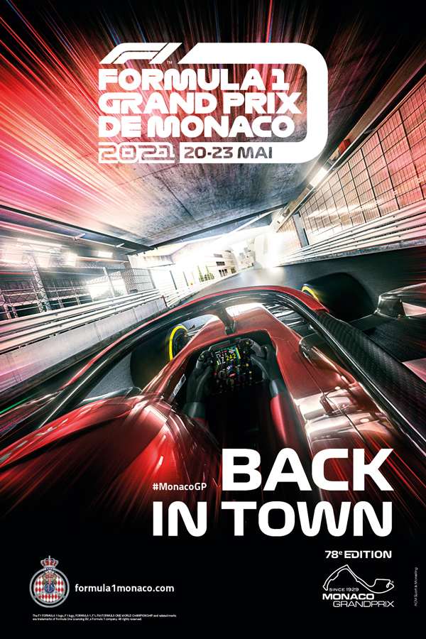 Monaco Gran Premio 2021 Locandina 