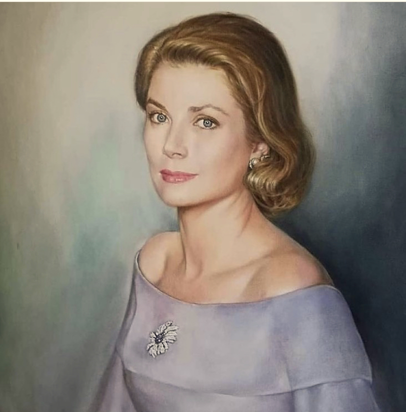 Ritratto della Principessa Grace Inaugurato all'Ospedale di Monaco