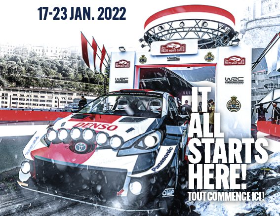 Rallye Automobile Monte-Carlo, al Via l'Edizione del 2022