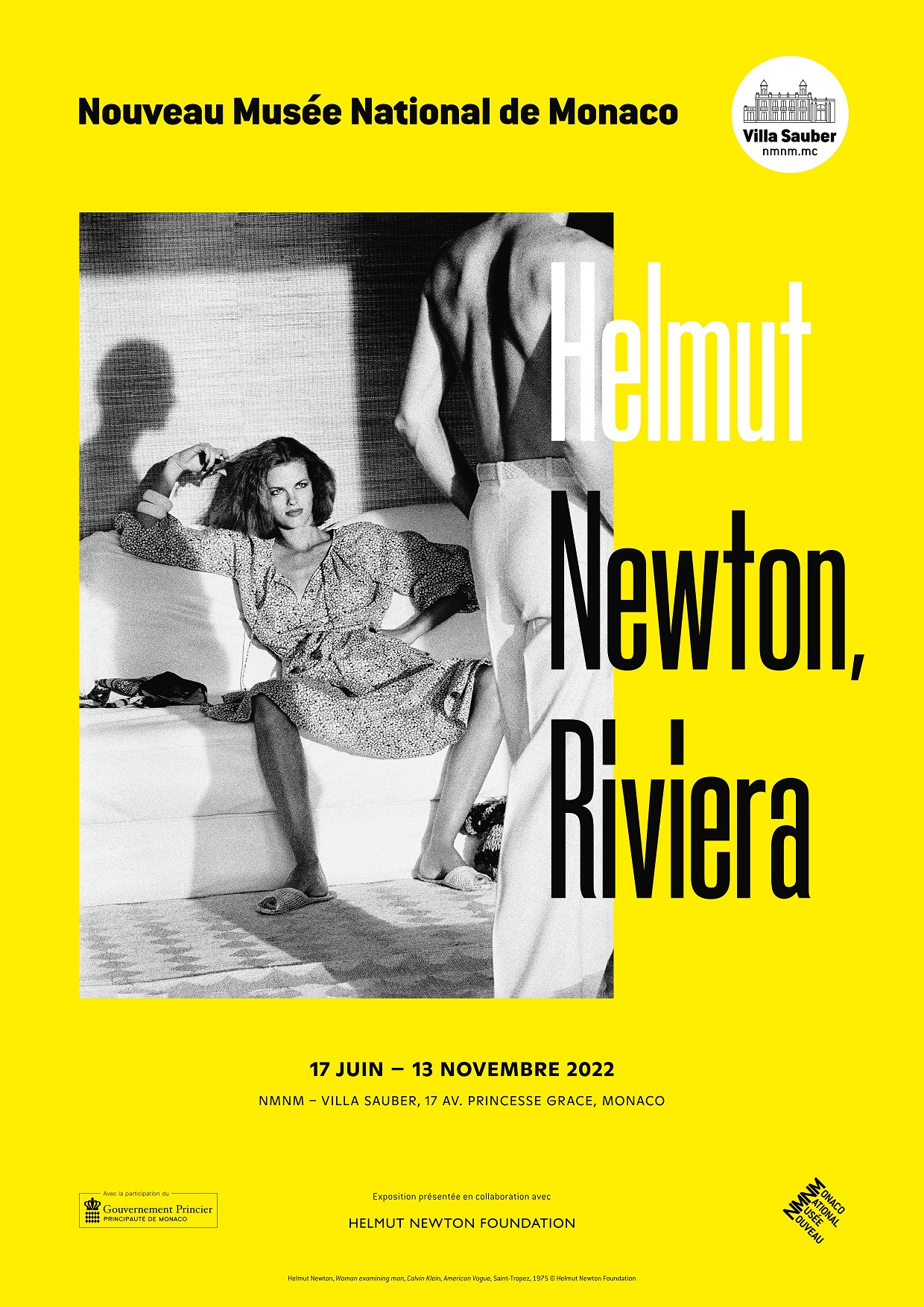 Flyer Mostra "Newton Riviera"
