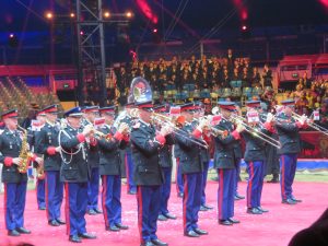 Circo di Monte Carlo l'orchestra dei Carabinieri del Principe