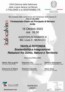 La Settimana della Lingua Italiana nel Mondo a Monaco Trae Spunto dal “pensiero ecologista” di Italo Calvino