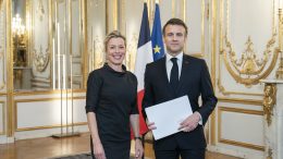 L'Ambasciatrice di Monaco in Francia presenta le Lettere Credenziali a Emmanuel Macron