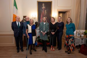 La Principessa Caroline Celebra il St. Patrick's Day alla Biblioteca Irlandese Principessa Grace di Monaco